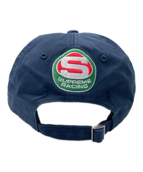 SUPREME（シュプリーム）SUPREME (シュプリーム) Racing 6Panel Cap/レーシング 6パネル キャップ ネイビーの古着・服飾アイテム