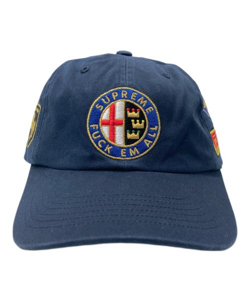 SUPREME（シュプリーム）SUPREME (シュプリーム) Racing 6Panel Cap/レーシング 6パネル キャップ ネイビーの古着・服飾アイテム
