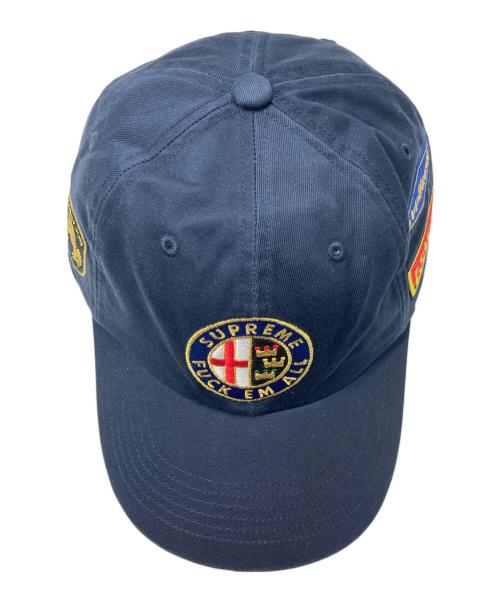 SUPREME（シュプリーム）SUPREME (シュプリーム) Racing 6Panel Cap/レーシング 6パネル キャップ ネイビーの古着・服飾アイテム