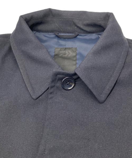 DAIWA PIER39（ダイワ ピア39）DAIWA PIER39 (ダイワ ピア39) 1LDK (ワンエルディーケー) 別注 GORE-TEX FLANNEL SOUTIEN COLLAR COAT/ゴア‑テックス フランネル ステンション カラー コート ネイビー サイズ:Lの古着・服飾アイテム