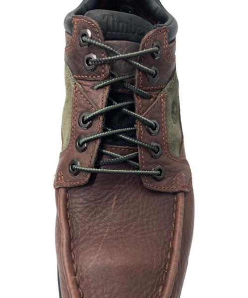 Timberland（ティンバーランド）Timberland (ティンバーランド) HERITAGE GTX MOC TOE MID/ヘリテージ ゴアテックス モック トウ ミッド ブラウン×カーキ サイズ:JP28.5の古着・服飾アイテム