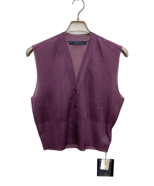 martinique（マルティニーク）martinique (マルティニーク) シアームリネジレ パープル サイズ:free 未使用品の古着・服飾アイテム