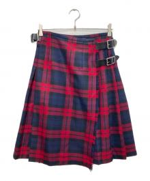 O'NEIL OF DUBLIN（オニールオブダブリン）の古着「ラップスカート」｜レッド