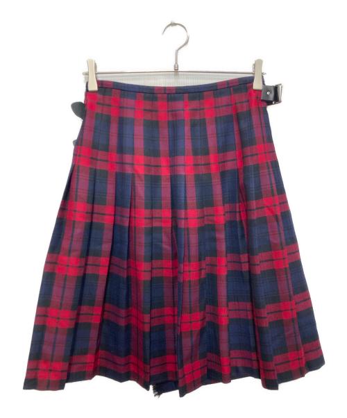 O'NEIL OF DUBLIN（オニールオブダブリン）O'NEIL OF DUBLIN (オニールオブダブリン) ラップスカート レッド サイズ:F38/D34/US6の古着・服飾アイテム