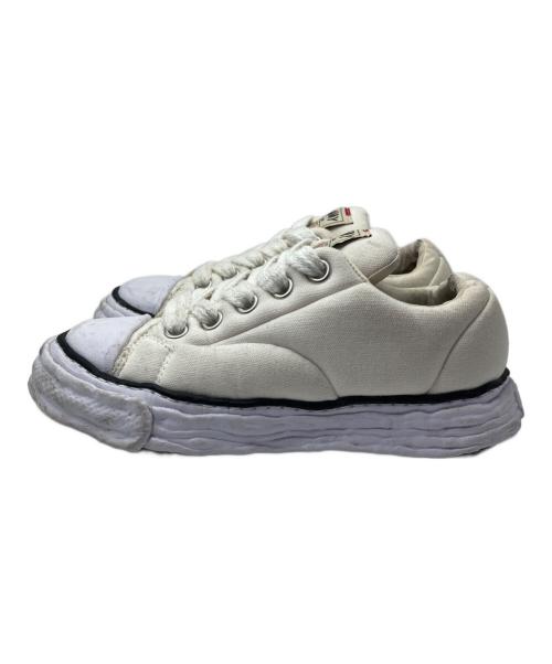 Maison MIHARA YASUHIRO（メゾン ミハラ ヤスヒロ）Maison MIHARA YASUHIRO (メゾン ミハラ ヤスヒロ) PAD CANVAS LO スニーカー ホワイト サイズ:42の古着・服飾アイテム