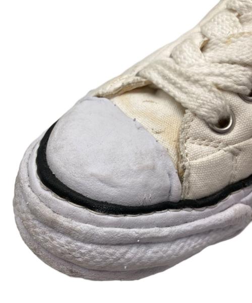 Maison MIHARA YASUHIRO（メゾン ミハラ ヤスヒロ）Maison MIHARA YASUHIRO (メゾン ミハラ ヤスヒロ) PAD CANVAS LO スニーカー ホワイト サイズ:42の古着・服飾アイテム