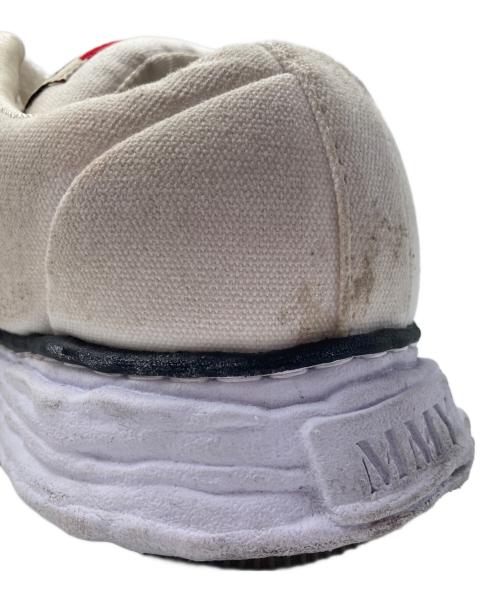 Maison MIHARA YASUHIRO（メゾン ミハラ ヤスヒロ）Maison MIHARA YASUHIRO (メゾン ミハラ ヤスヒロ) PAD CANVAS LO スニーカー ホワイト サイズ:42の古着・服飾アイテム