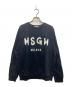 MSGM（エムエスジーエム）の古着「ロゴスウェット」｜ブラック