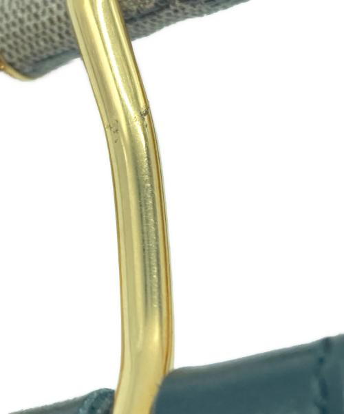 GUCCI（グッチ）GUCCI (グッチ) GGスプリームバックル スクエアレザーベルト ブラックの古着・服飾アイテム