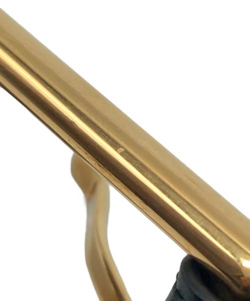 GUCCI（グッチ）GUCCI (グッチ) GGスプリームバックル スクエアレザーベルト ブラックの古着・服飾アイテム