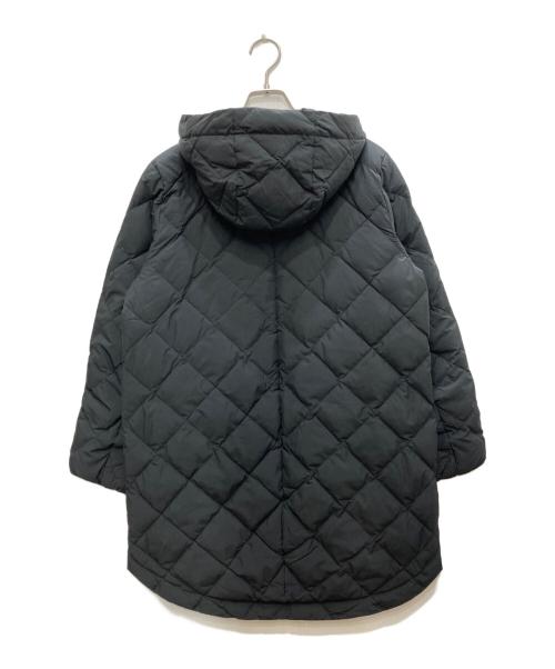 TAION（タイオン）TAION (タイオン) UNFILO (アンフィーロ) 2WAY キルティングダウンコート ブラック サイズ:Sの古着・服飾アイテム