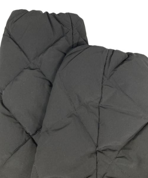 TAION（タイオン）TAION (タイオン) UNFILO (アンフィーロ) 2WAY キルティングダウンコート ブラック サイズ:Sの古着・服飾アイテム