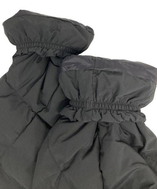 TAION（タイオン）TAION (タイオン) UNFILO (アンフィーロ) 2WAY キルティングダウンコート ブラック サイズ:Sの古着・服飾アイテム