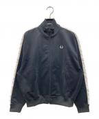 FRED PERRYフレッドペリー）の古着「TAPED TRACK JACKET」｜グレー
