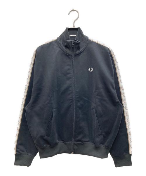 FRED PERRY（フレッドペリー）FRED PERRY (フレッドペリー) TAPED TRACK JACKET グレー サイズ:38の古着・服飾アイテム