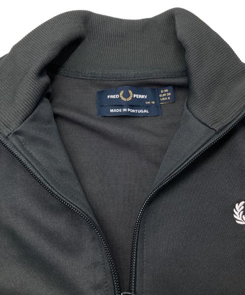 FRED PERRY（フレッドペリー）FRED PERRY (フレッドペリー) TAPED TRACK JACKET グレー サイズ:38の古着・服飾アイテム