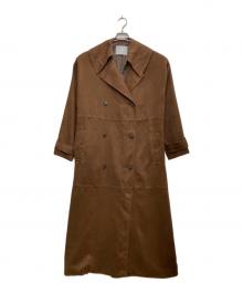 RIM.ARK（リムアーク）の古着「F/Suede over maxi CT/F/スエード オーバー マキシ シーティー」｜ブラウン