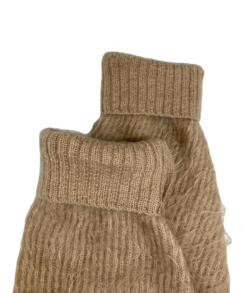 HARUNOBUMURATA（ハルノブ ムラタ）HARUNOBUMURATA (ハルノブ ムラタ) MICHELE ニットカーディガン ベージュ サイズ:34 未使用品の古着・服飾アイテム