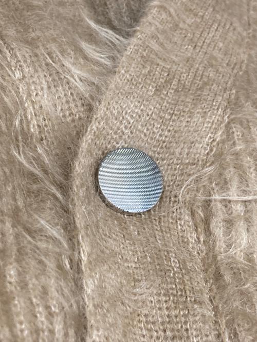 HARUNOBUMURATA（ハルノブ ムラタ）HARUNOBUMURATA (ハルノブ ムラタ) MICHELE ニットカーディガン ベージュ サイズ:34 未使用品の古着・服飾アイテム