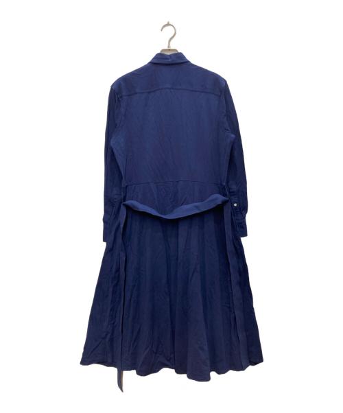 POLO RALPH LAUREN（ポロ・ラルフローレン）POLO RALPH LAUREN (ポロ・ラルフローレン) シャツワンピース ネイビー サイズ:Lの古着・服飾アイテム