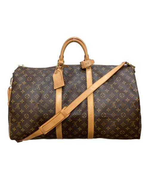LOUIS VUITTON（ルイ ヴィトン）LOUIS VUITTON (ルイ ヴィトン) キーポル・バンドリエール55 ボストンバッグ サイズ:55サイズの古着・服飾アイテム
