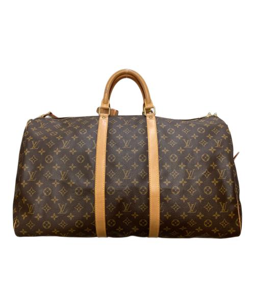 LOUIS VUITTON（ルイ ヴィトン）LOUIS VUITTON (ルイ ヴィトン) キーポル・バンドリエール55 ボストンバッグ サイズ:55サイズの古着・服飾アイテム