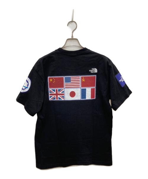 THE NORTH FACE（ザ ノース フェイス）THE NORTH FACE (ザ ノース フェイス) S/S TRANS ANTERCTICA TEE ブラック サイズ:Lの古着・服飾アイテム