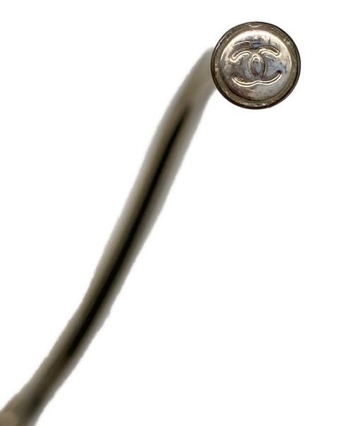 CHANEL（シャネル）CHANEL (シャネル) ココマークリムレス眼鏡 シルバー サイズ:57□18 130の古着・服飾アイテム