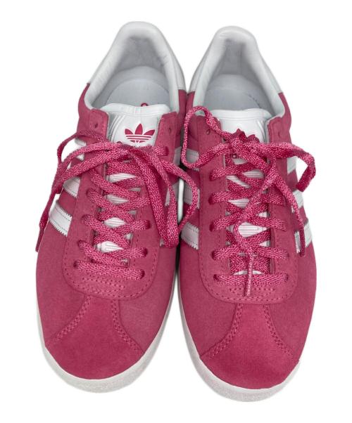 adidas（アディダス）adidas (アディダス) GAZELLE 85 スニーカー ホワイト×ピンク サイズ:24cmの古着・服飾アイテム