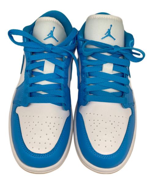 NIKE（ナイキ）NIKE (ナイキ) Air Jordan 1 Low/エアジョーダン1ロー ホワイト×ブルー サイズ:24 未使用品の古着・服飾アイテム