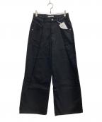 BEAUTY&YOUTH UNITED ARROWSビューティーアンドユースユナイテッドアローズ）の古着「タックデニムパンツ」｜ブラック