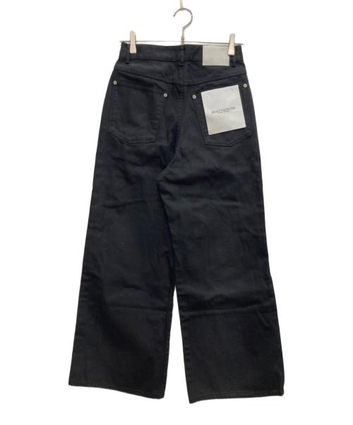 BEAUTY&YOUTH UNITED ARROWS（ビューティーアンドユースユナイテッドアローズ）BEAUTY&YOUTH UNITED ARROWS (ビューティーアンドユースユナイテッドアローズ) タックデニムパンツ ブラック サイズ:Ｓ 未使用品の古着・服飾アイテム