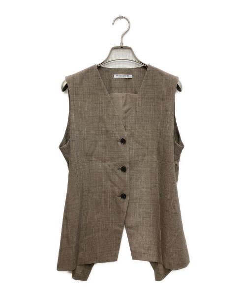 BEAUTY&YOUTH UNITED ARROWS（ビューティーアンドユースユナイテッドアローズ）BEAUTY&YOUTH UNITED ARROWS (ビューティーアンドユースユナイテッドアローズ) ジレ ブラウン サイズ:Ⅿの古着・服飾アイテム