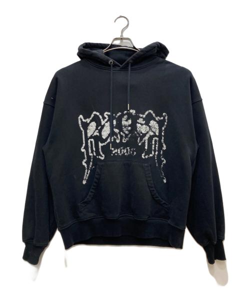 Racer Worldwide（レーサーワイルドワイド）Racer Worldwide (レーサーワイルドワイド) プルオーバーパーカー ブラック サイズ:Ｓの古着・服飾アイテム