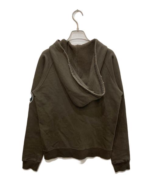 NUMBER (N)INE（ナンバーナイン）NUMBER (N)INE (ナンバーナイン) スカルジップアップパーカー ブラウン サイズ:1の古着・服飾アイテム