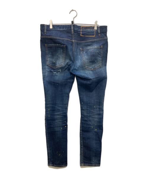 DSQUARED2（ディースクエアード）DSQUARED2 (ディースクエアード) Skater Jeans/スケーター ジーンズ インディゴ サイズ:50の古着・服飾アイテム
