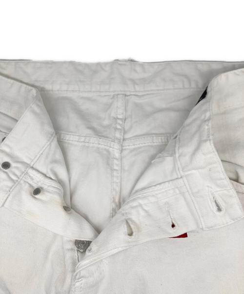 DSQUARED2（ディースクエアード）DSQUARED2 (ディースクエアード) SKINNY DAN JEAN/スキニーダンジーンズ ホワイト サイズ:50の古着・服飾アイテム