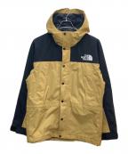 THE NORTH FACEザ ノース フェイス）の古着「Mountain Light Jacket/マウンテン ライト ジャケット」｜ベージュ×ブラック