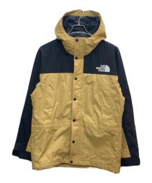 THE NORTH FACE（ザ ノース フェイス）の古着「Mountain Light Jacket/マウンテン ライト ジャケット」｜ベージュ×ブラック