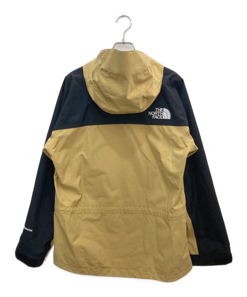 THE NORTH FACE（ザ ノース フェイス）THE NORTH FACE (ザ ノース フェイス) Mountain Light Jacket/マウンテン ライト ジャケット ベージュ×ブラック サイズ:Ｍの古着・服飾アイテム