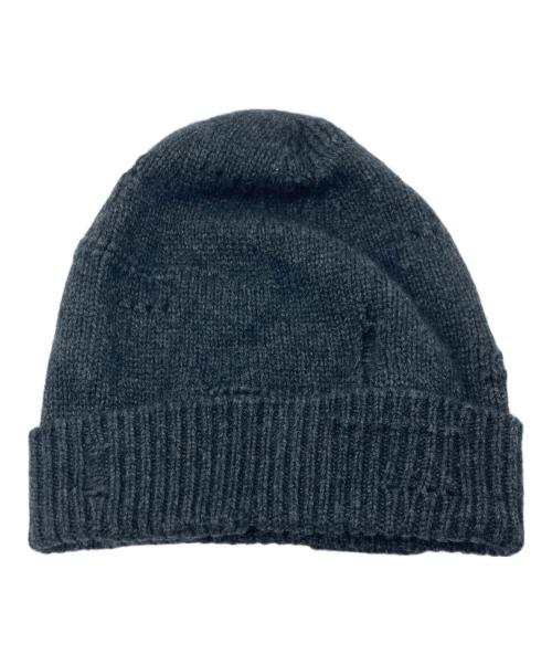 HELMUT LANG（ヘルムートラング）HELMUT LANG (ヘルムートラング) ニット帽 グレー サイズ:OSの古着・服飾アイテム