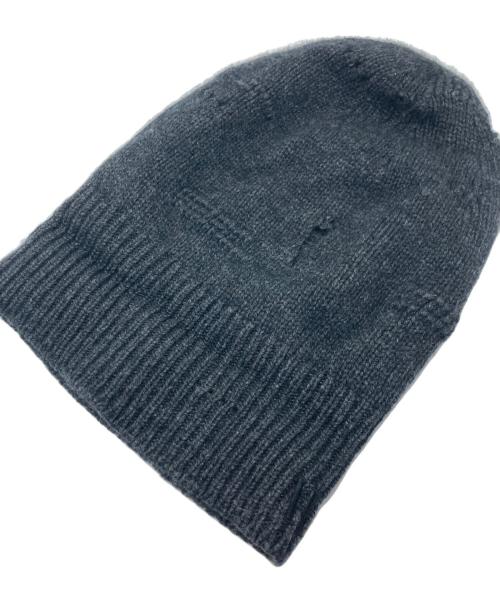 HELMUT LANG（ヘルムートラング）HELMUT LANG (ヘルムートラング) ニット帽 グレー サイズ:OSの古着・服飾アイテム