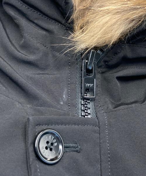 DANTON（ダントン）DANTON (ダントン) ファー付ダウンジャケット ブラック サイズ:36の古着・服飾アイテム