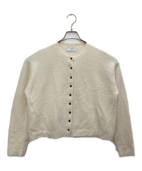 SLOBE IENA（スローブ イエナ）SLOBE IENA (スローブ イエナ) フォックスアルパカカーディガン ネイビー サイズ:Freeの古着・服飾アイテム