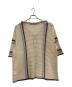 STUDIO SEVEN (スタジオセブン) Cotton Crochet Shir/半袖ﾆｯﾄ アイボリー サイズ:Ｌ：6000円