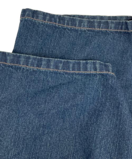 studio seven（スタジオセブン）STUDIO SEVEN (スタジオセブン) Denim SS Shirt/デニムシャツ ネイビー サイズ:Ｌの古着・服飾アイテム