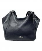 COACHコーチ）の古着「メドウ ショルダー バッグ」｜ブラック