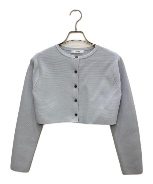 Snidel（スナイデル）Snidel (スナイデル) セットアップ スクエアネックミニワンピース ブルー サイズ:Fの古着・服飾アイテム