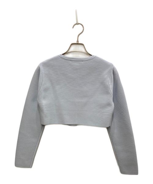 Snidel（スナイデル）Snidel (スナイデル) セットアップ スクエアネックミニワンピース ブルー サイズ:Fの古着・服飾アイテム