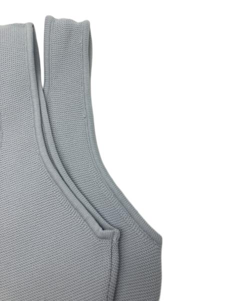 Snidel（スナイデル）Snidel (スナイデル) セットアップ スクエアネックミニワンピース ブルー サイズ:Fの古着・服飾アイテム